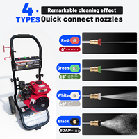 Nueva Hidrolavadora de Alta Presión Diésel de Grado Comercial, 4 HP, 35 kg, Portátil, 590 mm, Equipo Forestal, Herramienta de Limpieza y Tala