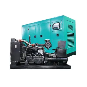 Outdoor Use Water Cooled Genset 120KW 150kva 3 Phase Powered Diesel Noiseless Silent Powered Diesel Generator