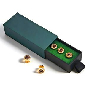 Botón de metal negro y dorado KUNSHUO para Baju Melayu, botón de camisa, ropa, logotipo de marca personalizado, botón malayo para ropa Baju Melayu - Product Image 4