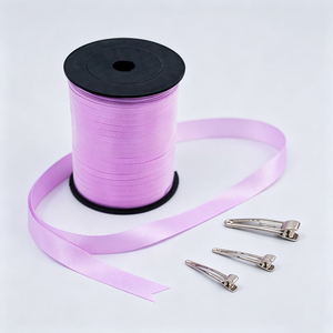 Party Love Soft pink with a matte surface Pink Matte Ribbon 500m Party Decoration - Product Image 6