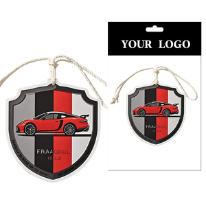 Désodorisants de <span class=keywords><strong>voiture</strong></span> en papier personnalisables avec logo, écologiques, parfum naturel de fruits, en vrac, longue durée, pour l'aromathérapie et l'élimination des odeurs. - Product Image 3