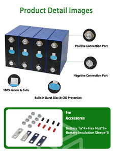 Аккумуляторная ячейка <span class=keywords><strong>LiFePO4</strong></span> призматическая LF280K 280Ач 3.2В, класс А, 8000 циклов, 5-летняя гарантия, послепродажная поддержка в ЕС для солнечных систем и автодомов - Product Image 4