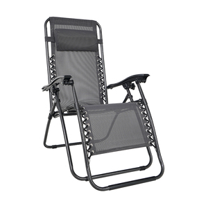 Sedia a <span class=keywords><strong>Sdraio</strong></span> Pieghevole Reclinabile in Tessuto Teslin dal Design Moderno per Esterni - Product Image 2