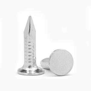 工場直送 大頭亜鉛メッキコンクリート釘 スムースシャンク 工業用アスファルトシングル・リノリウム固定用 - Product Image 2