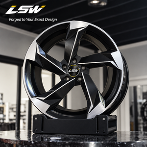 อะไหล่ LS8242 สำหรับรถยนต์เทสลา ปอร์เช่ แลนด์โรเวอร์ ล้อฟอร์จ 1 ชิ้น 5 ก้าน ลายหน้าเจียร ขอบล้ออัลลอย LSW - Product Image 5