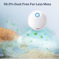 Éliminateur automatique d'odeurs de litière pour chien et chat Désodorisant électrique à air frais Capteur intelligent avec LED pour la santé de l'haleine