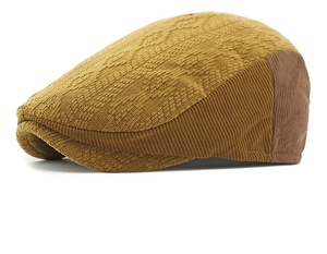 Venta al por mayor de encargo de los hombres de moda Coreana de punto boina <span class=keywords><strong>sombrero</strong></span> Unisex Casual invierno 100% poliéster/algodón gorra plana diseño Retro británico - Product Image 6