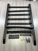 Porte-bagages de toit en acier, échelle en aluminium, sac latéral, porte-bagages de chargement, accessoires tout-terrain 4x4 pour Jetour T2 Traveller 2023-2026