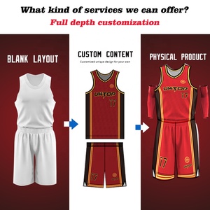 Hochwertige Sublimation Basketball Wear Basketball Jersey Custom - Product Image 3