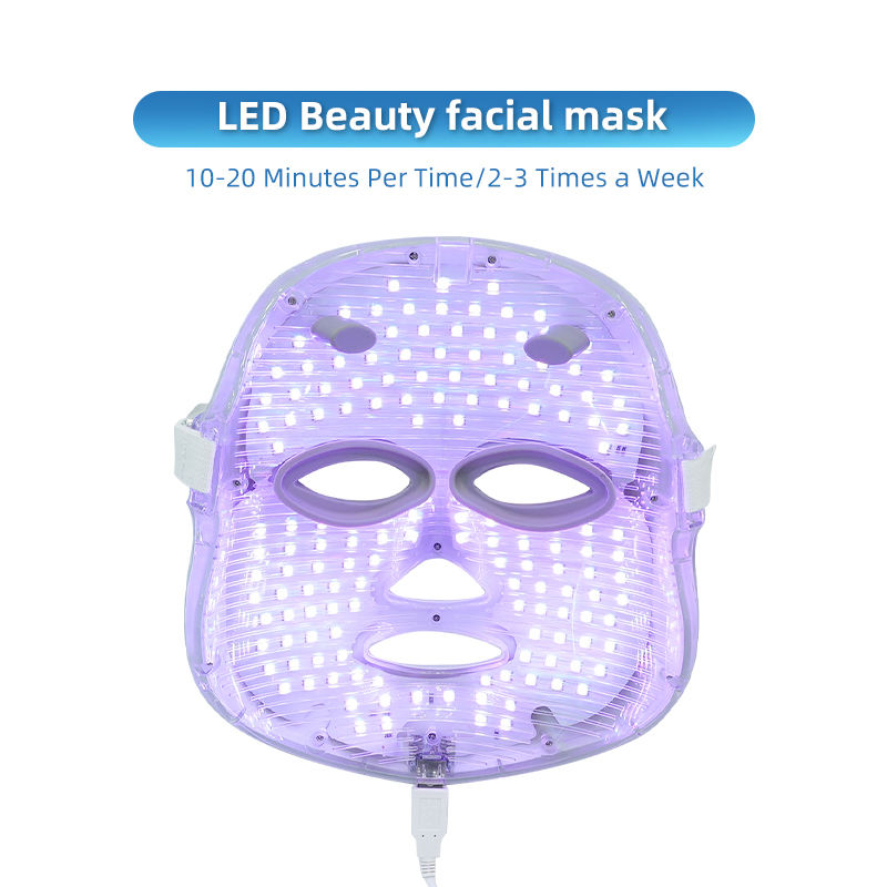 ORANGLES BOWKET 7-Color LED Face Shield & Skin Scrubber | ABS Light Therapy for Anti-Aging & Wrinkle Reduction | US Compatible – orangles Qatar - angled perspective - presenting advantages - Image 4 of 6 | fits any environment | Purchase BOWKET 7-Color LED Face Shield & Skin Scrubber | ABS Light Therapy for Anti-Aging & Wrinkle Reduction | US Compatible – orangles Qatar Michigan | Free Shipping ORANGLES