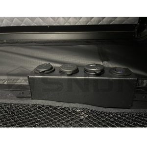 Tente de toit rigide SNDN 4x4 à ouverture latérale, tente de toit compacte pour voiture, tente de toit rigide <span class=keywords><strong>en</strong></span> aluminium avec échelle de 2,3 m et LED - Product Image 6