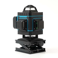 Niveau Laser Professionnel 360 Degrés 3D Rotatif Croix Autonivelant avec Faisceau Vert 50m pour Projets Industriels et DIY en Promotion