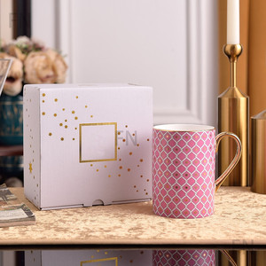 Juego de Taza y Plato de Café para Regalo, Tazas y Platillos para Té de la Tarde, Aniversario de Bodas y Cumpleaños, Cerámica Moderna Sostenible de 350 ml - Product Image 5