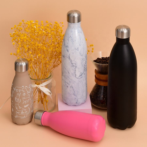 Chai Nước Sinh Thái Thân Thiện Với Đôi Tường Bán Buôn Chân Không Nước Giải Khát Cách Điện Chất Lượng Cao Nước Trái Cây Bằng Thép Không Gỉ Tùy Chỉnh Chai - Product Image 3