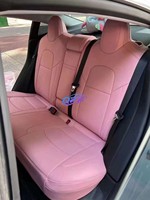 Housse de siège de voiture en cuir Napa de haute qualité, sur mesure, ajustement parfait, pour Tesla Model 3 Model Y 2022 2023 2024 2025, ensemble complet