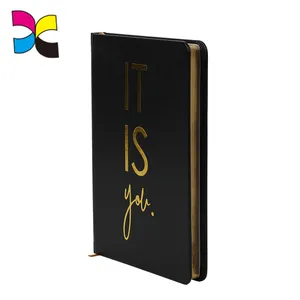 CMYK-cuaderno con impresión colorida personalizada, cuaderno con tapa dura