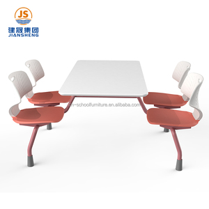 Juego de mesa y sillas de comedor escolar duradero <span class=keywords><strong>para</strong></span> estudiantes, <span class=keywords><strong>muebles</strong></span> de cafetería, <span class=keywords><strong>muebles</strong></span> de comedor escolar - Product Image 2