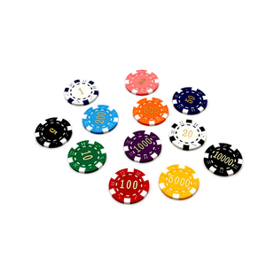 Ensemble de jetons de poker de casino personnalisés Jetons de poker avec logo personnalisé - Product Image 3