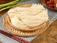 Low-Fat Fresh Ramen Noodles Buckwheat Flour Bulk Packaging Bag Instant 5-7 Minutes Cooking