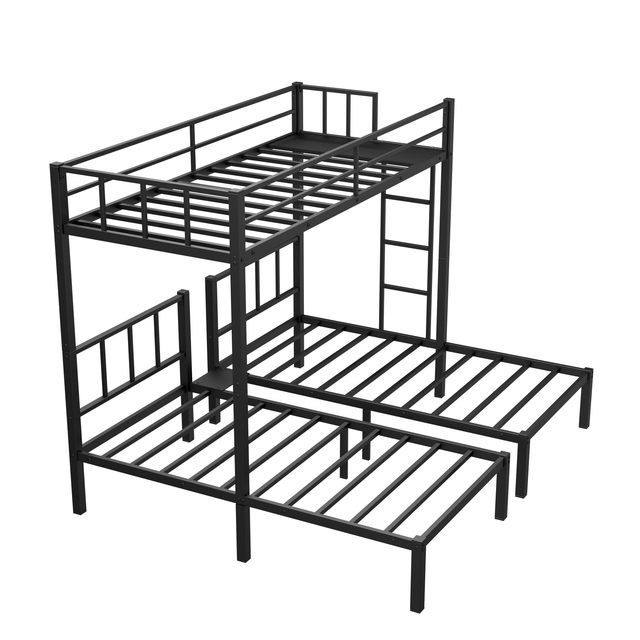 High Quality Modern Single Double Extendable Queen Size Metal Bunk Bed Frame Brass Iron Home Industrial Use Manufactured China