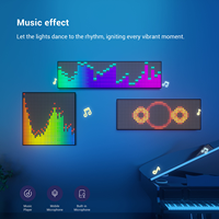 Panneau matriciel WS2812B 8*8 16*16 8*32, écran de pixels LED numérique programmable et adressable individuellement + Kit de contrôleur matriciel SP802E