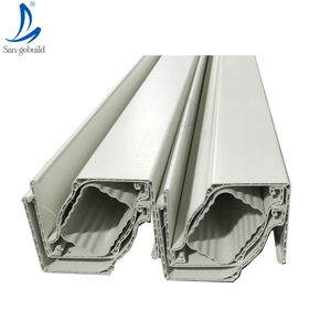 Système de gouttière en PVC UPVC Kenya K Style carré, couleur marron, 5,2 pouces - Product Image 1