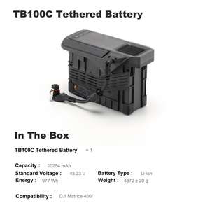 Batería Lipo con Cable para DJI Matrice 400 TB100C, 20254mAh, 4872g, Molde Privado, Sin Cambios Frecuentes, Carga Durante el Vuelo 24h - Product Image 3
