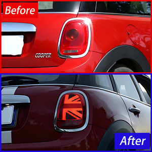 ชุดประกอบไฟท้ายรถยนต์สำหรับ F55มินิคูเปอร์2014-<span class=keywords><strong>2020</strong></span> F56 F57อัพเกรดสไตล์ธงชาติแบบไดนามิกโคมไฟท้ายอัตโนมัติอุปกรณ์เสริม - Product Image 6