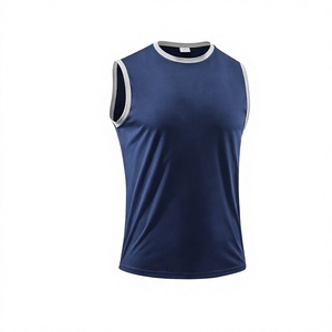 Bodybuilding Workouts Simple Casual Men Tank Top <b>Muscle</b> Fit Tank Top 100% Polyester Quick Dry Athletic Workout <b>Vest</b> - Product Image 1
