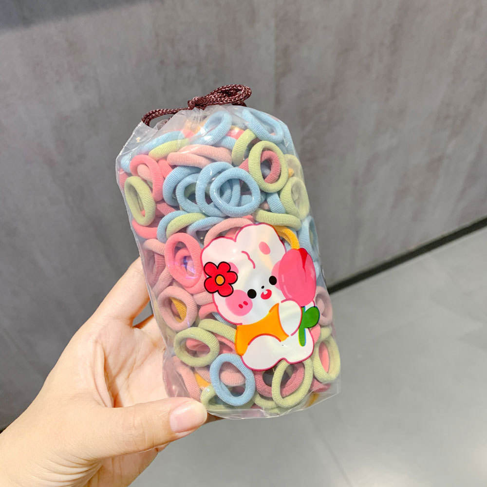 Warm color 200 root-cartoon drawstring bag