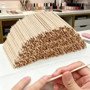 200/500/1000 Uds. Palitos de Madera de Naranjo para Uñas, Empujador de Cutículas de Doble Cabeza, Removedor de Diamantes de Imitación, Herramientas de Manicura y Pedicura - Product Image 1