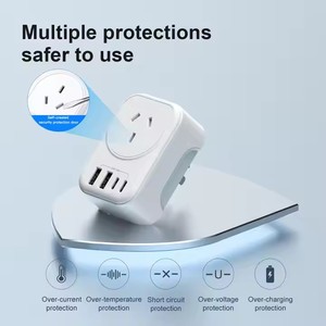 Du lịch Adapter EU để chúng tôi <span class=keywords><strong>c</strong></span>ắm ổ <span class=keywords><strong>c</strong></span>ắm 2 AC <span class=keywords><strong>c</strong></span>ửa hàng 2 <span class=keywords><strong>USB</strong></span> 2 <span class=keywords><strong>Type</strong></span>-<span class=keywords><strong>C</strong></span> <span class=keywords><strong>c</strong></span>ổng tường Power Adapter chuyển đổi điện thoại di động <span class=keywords><strong>USB</strong></span> sạ<span class=keywords><strong>c</strong></span> nhanh - Product Image 6