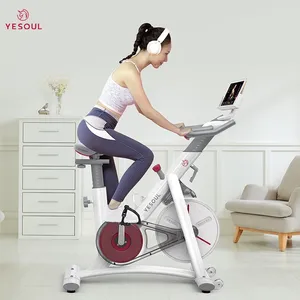 Yesul-bicicleta estática S3 con Bluetooth, entrenador para ejercicio en casa, oferta