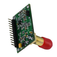 Modem radio sans fil industriel ultra-rapide <1ms de latence, émetteur-récepteur RS232 RS485 TTL, portée longue distance 500m, mini module de transmission de données