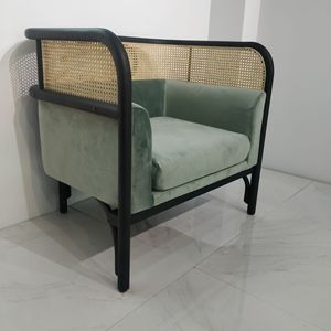 Sofá Individual de Madera de Caña Targa Gebruder Thonet Vienna - Product Image 5