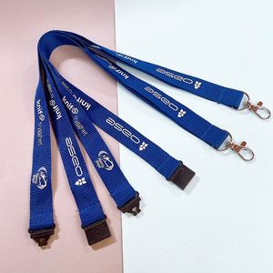 Wholesale Cheap Custom Silk Printing Woven Nylon Jacquard Polyester Lanyards With Logo Custom - Product Image 2