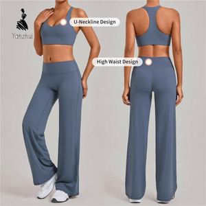 Ensemble de <span class=keywords><strong>yoga</strong></span> 6 pièces pour femme, haute qualité, personnalisé, ultra-extensible, compression, séchage rapide, respirant, sensation seconde peau, ajusté, pour la gym - Product Image 4