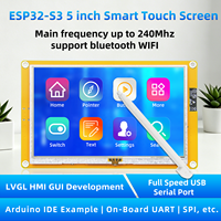 Módulo de Pantalla LCD Táctil Resistiva ESP32-S3 de 5 Pulgadas, 800*480, Placa de Desarrollo con BT y WIFI para LVGL HMI IoT
