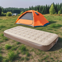Matelas de camping gonflable 32 trous personnalisé pompe à air intégrée portable pliable pour la maison, l'école, l'extérieur, la chambre à coucher moderne