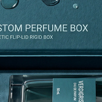 Boîte cadeau parfumée verte personnalisée et boîte magnétique pour parfum avec boîte en papier pour collection de parfums et boîte d'emballage pour parfum