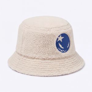 Wholesale T&L Brand Custom Logo Adjustable Flat Embroidered Polar Fleece Bucket <b>Hat</b> Warm <b>Winter</b> Sun <b>Hat</b> <b>for</b> <b>Men</b> Women - Product Image 3