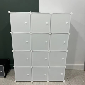 Cuisine Salon Placard Pliable En <span class=keywords><strong>Bois</strong></span> Plastique De Vetement Rangement Chambre Armoire pour vêtements - Product Image 6