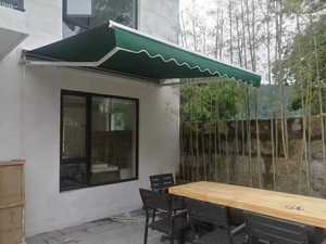 Demi-cassette d'<span class=keywords><strong>auvent</strong></span> rétractable motorisé en alliage d'aluminium pare-soleil imperméable Patio couverture avec capteur de vent pour <span class=keywords><strong>terrasse</strong></span> extérieure - Product Image 3