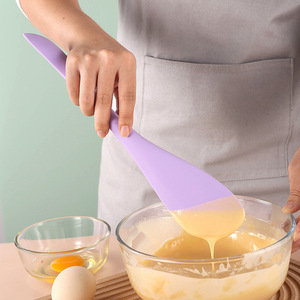 Double-Ended <b>Silicone</b> Spatula <b>Baking</b> Butter Spreader Food Grade High Temperature Resistant Dishwasher Safe Oven Safe - Product Image 1