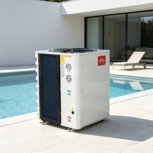 Pompe à chaleur air-eau 03SR/11.2kW, chauffe-eau à COP4.3 élevé, faible bruit, 380V triphasé, unité de production d'Eau Chaude Sanitaire pour hôtels et appartements - Product Image 2