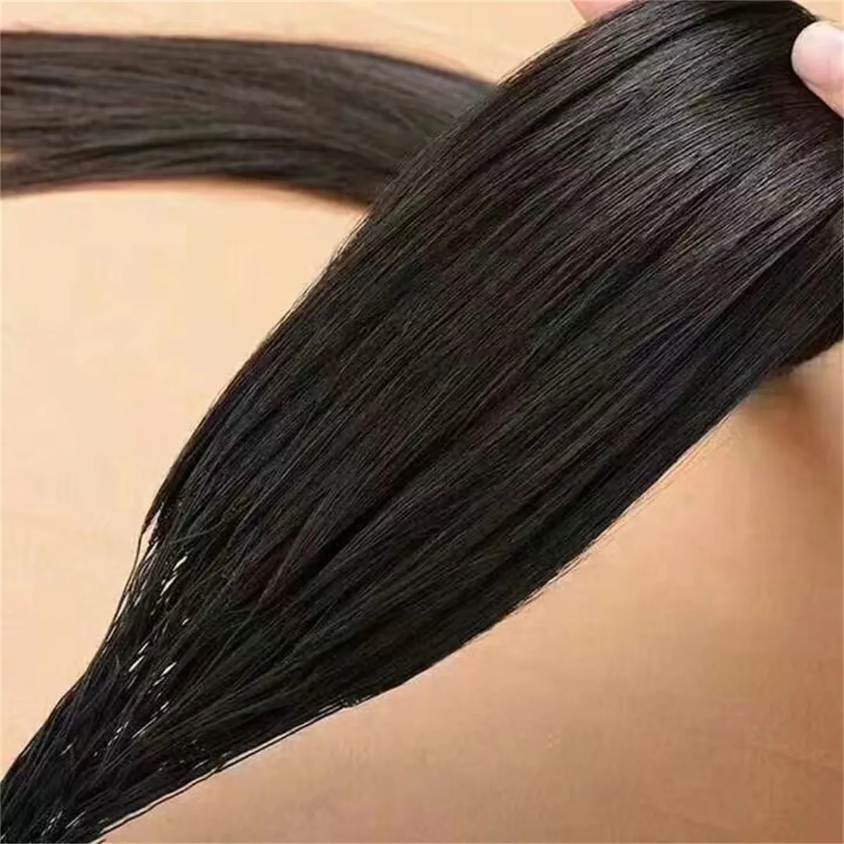 Estensioni dei capelli umani arti dei capelli ideali fasci di capelli economici, estensioni dei capelli dell'onda del corpo vergini africane 10a, all'ingrosso 42 pollici cinese