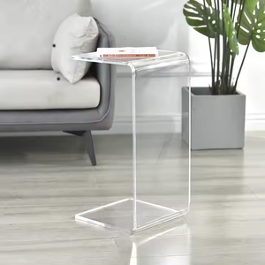 Hot bán hiện đại Acrylic hiển thị đứng bảng phụ cho phòng khách Bàn cà phê-sản xuất thiết bị nhà nhựa - Product Image 1