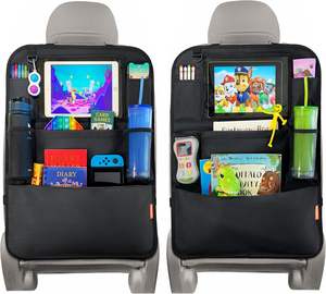 Paquete de 2 Organizadores para Asientos de Coche, Organizador para el Respaldo del Asiento para Niños, Protector de Respaldo de Asiento de Coche, Embalaje para Venta por Correo - Product Image 1
