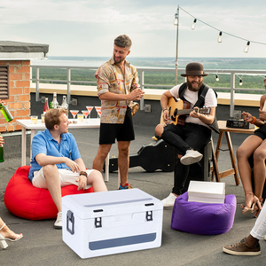 Meistverkaufte Maßgefertigte Kühlbox aus Kunststoff Multifunktionale Camping-Kühlbox Tragbare Getränke-Eisbox für Outdoor-Aktivitäten - Product Image 6