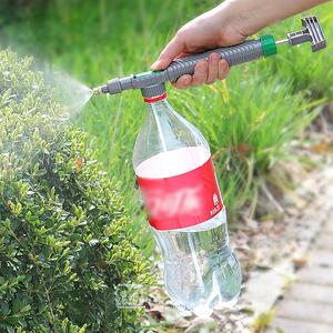 Einstellbare Hochdruck-Luftpumpe Handsprüher Trinkflasche Sprühkopf Gartenbewässerungswerkzeuge Sprüher landwirtschaftliche Werkzeuge